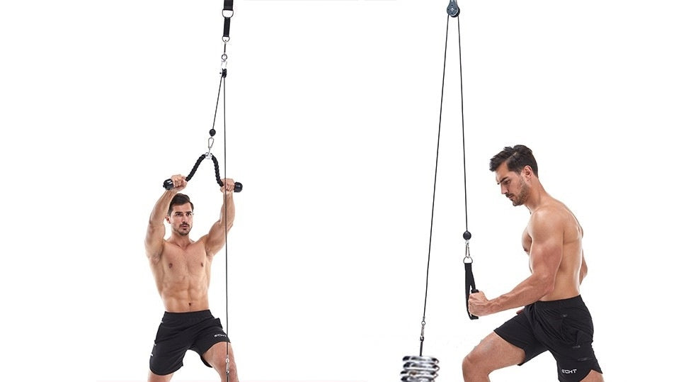 BaseBuilt™ Home gym Pulley System and Accessories