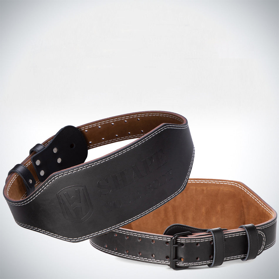 BaseBuilt™ - Leather Premium Lifting Belt