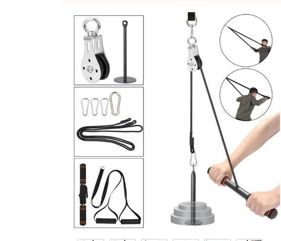 BaseBuilt™ Home gym Pulley System and Accessories