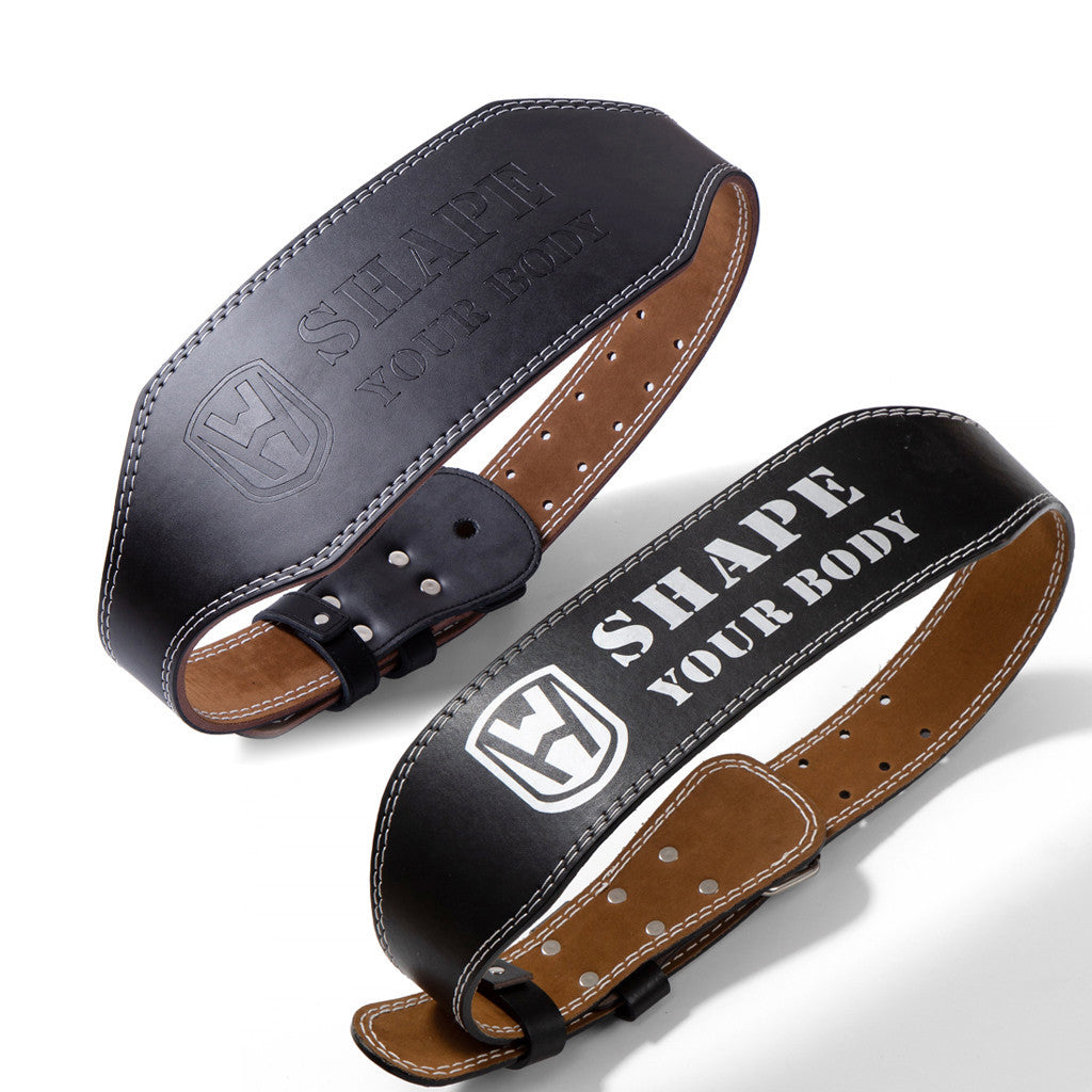 BaseBuilt™ - Leather Premium Lifting Belt