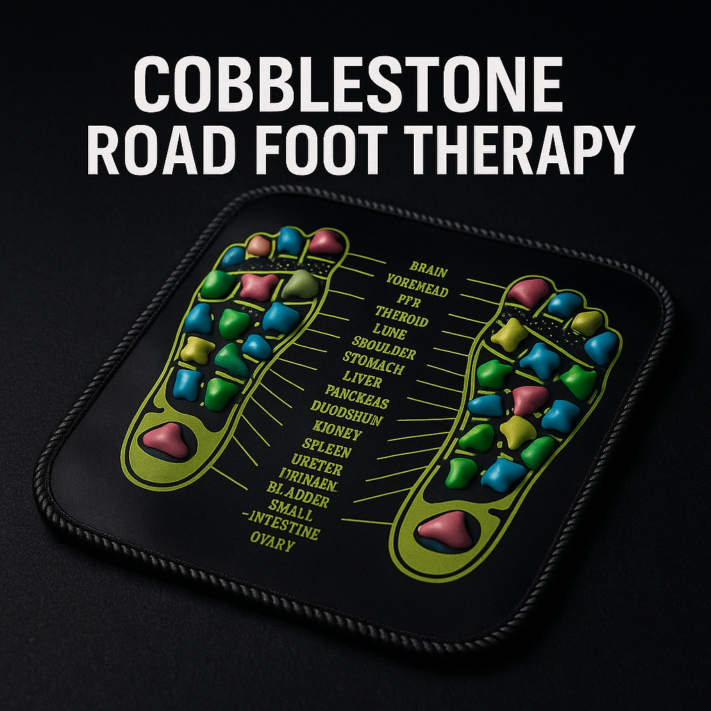 BaseBuilt™ Cobblestone Road Foot Therapy Mat