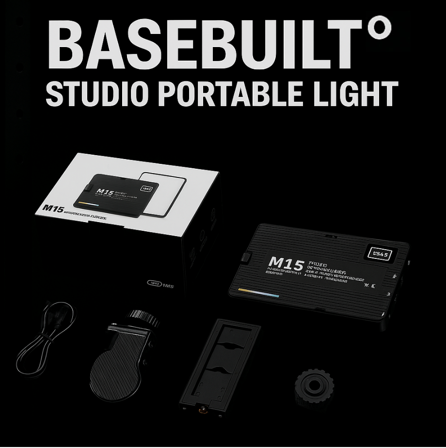 BASEBUILT° SPL | Studio Portable Light