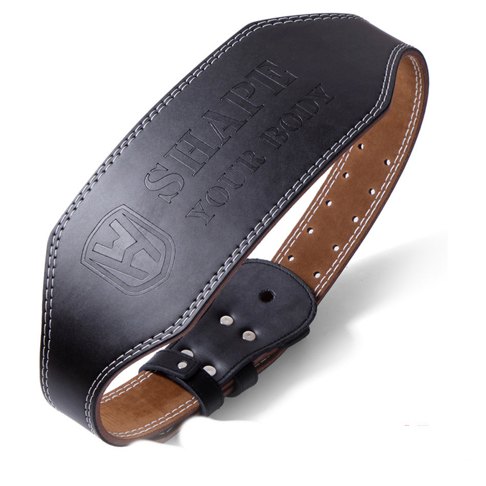 BaseBuilt™ - Leather Premium Lifting Belt